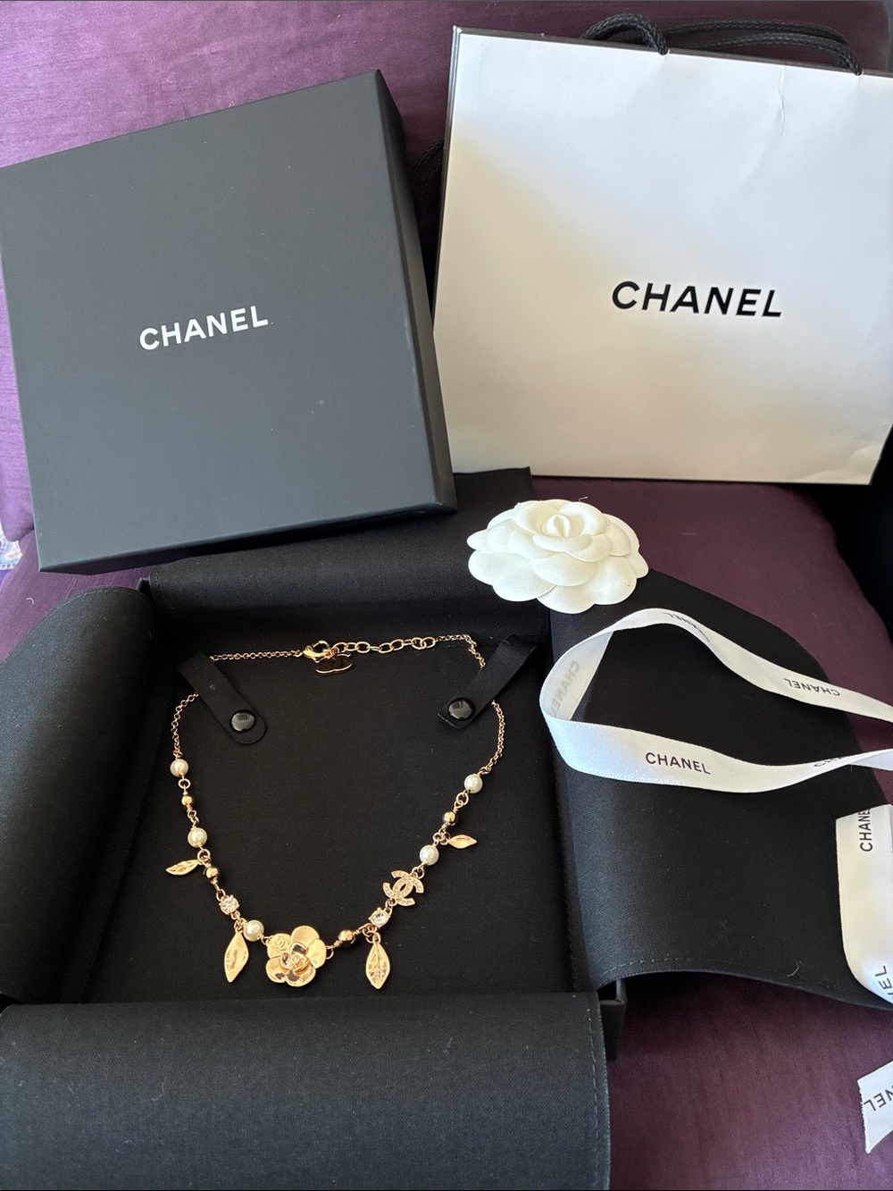 New Chanel CAMÉLIA Necklace